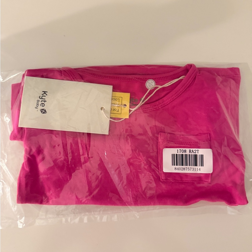 Kyte BABY Short Sleeve Long pants - Raspberry